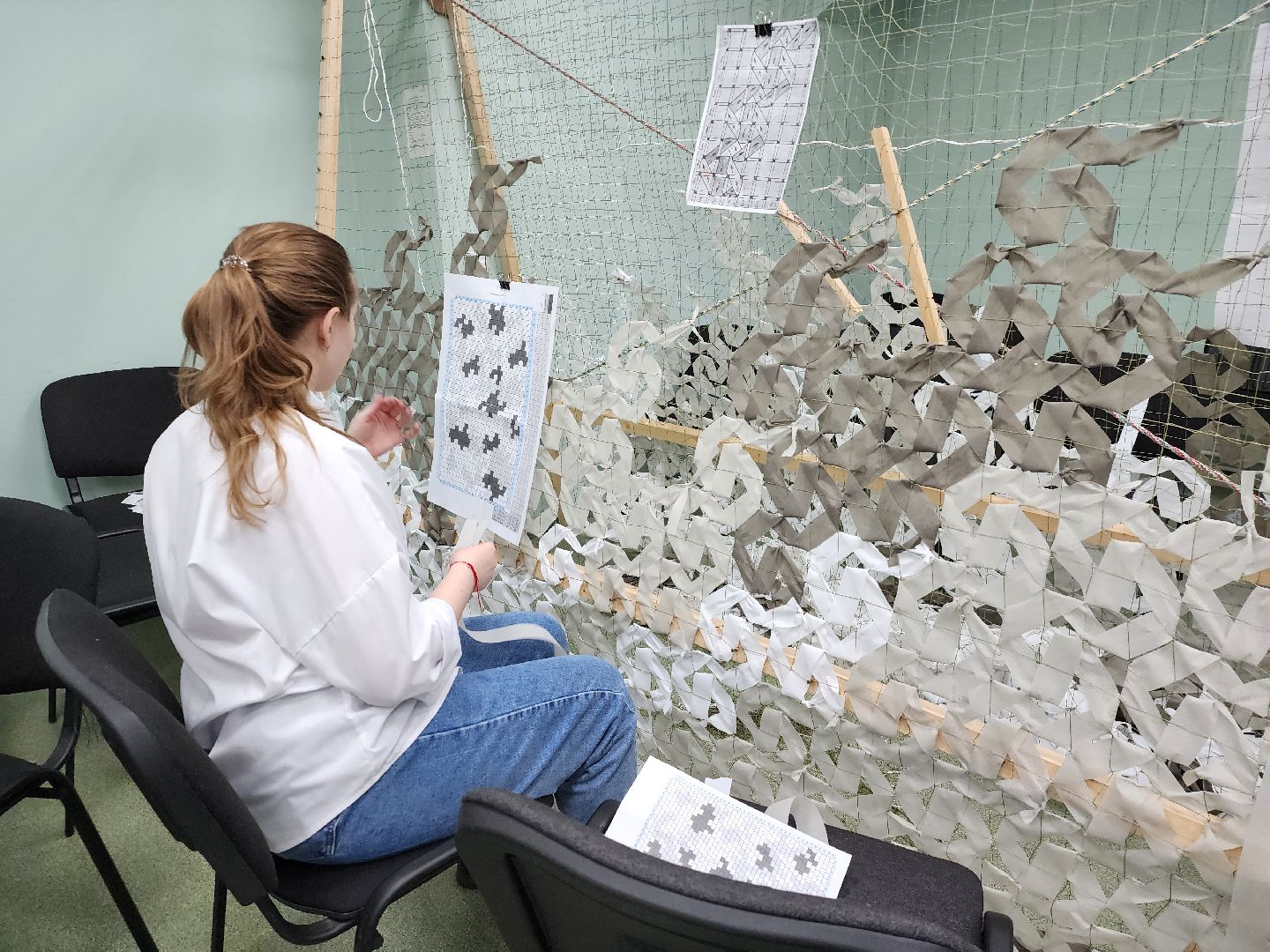 Дубна, Университет Дубна, Окопные свечи, маскировочные сети, Патриотический клуб, вертикалки,