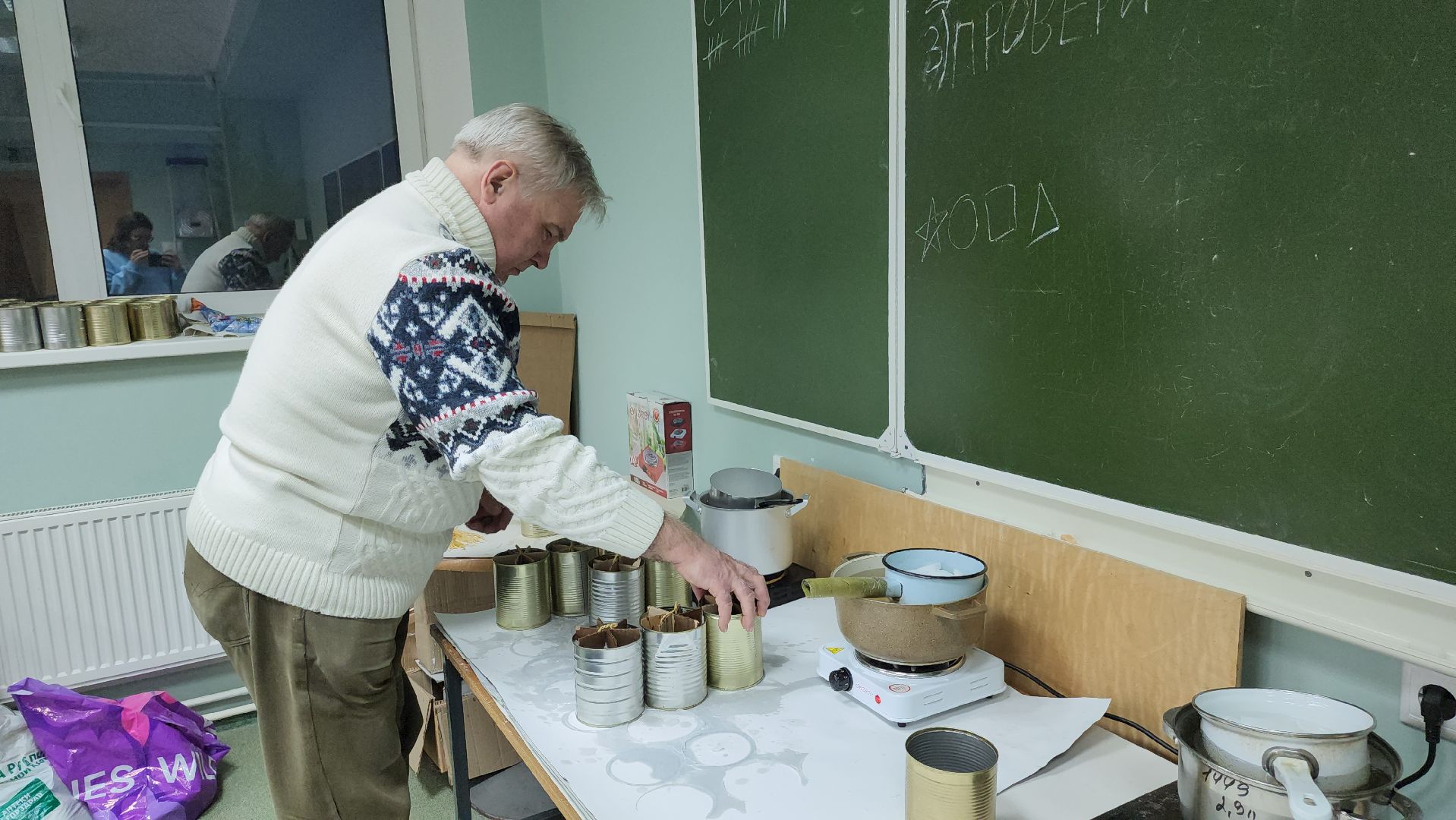 Дубна, Университет Дубна, Окопные свечи, маскировочные сети, Патриотический клуб, вертикалки,