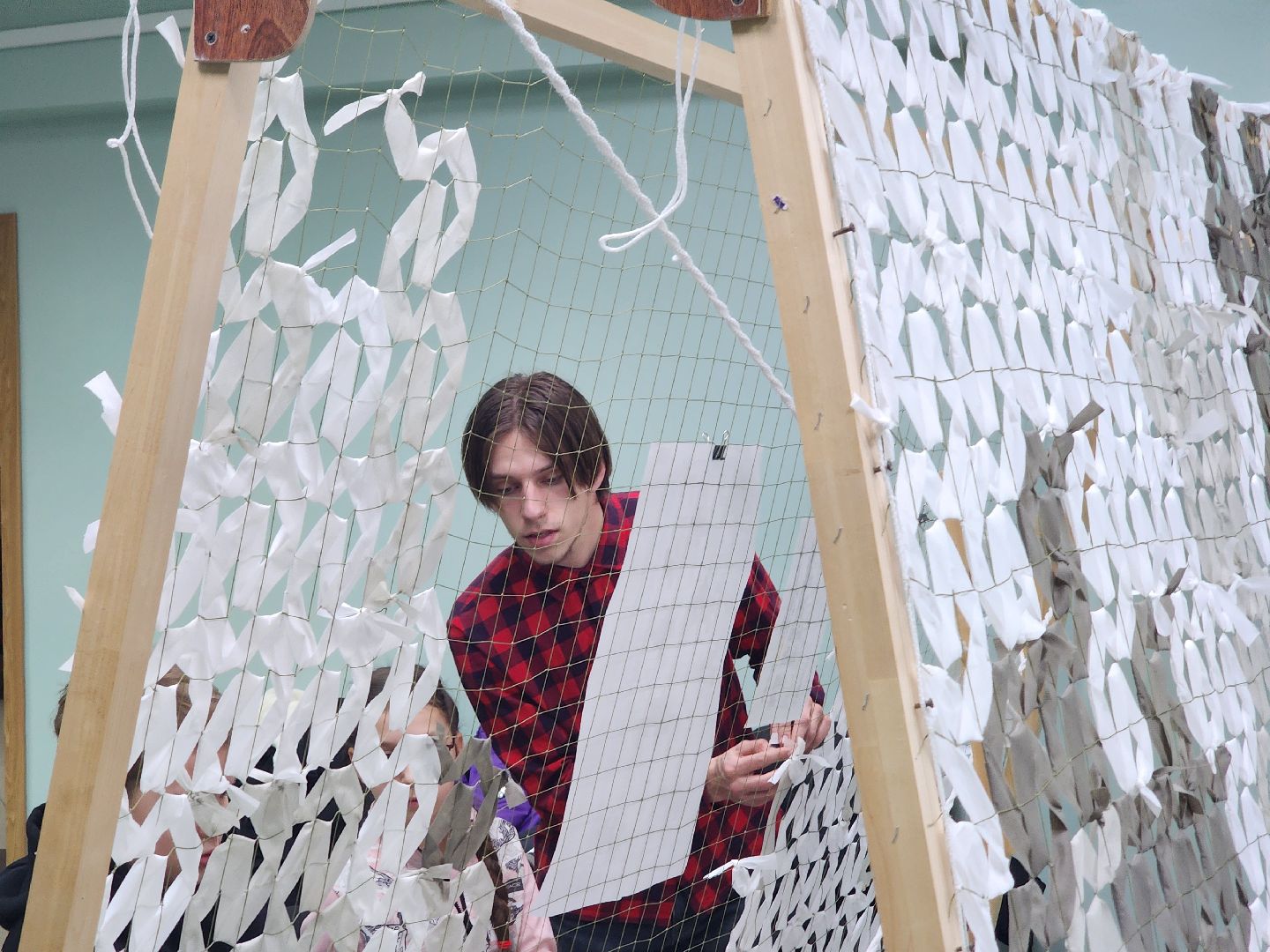 Дубна, Университет Дубна, Окопные свечи, маскировочные сети, Патриотический клуб, вертикалки,