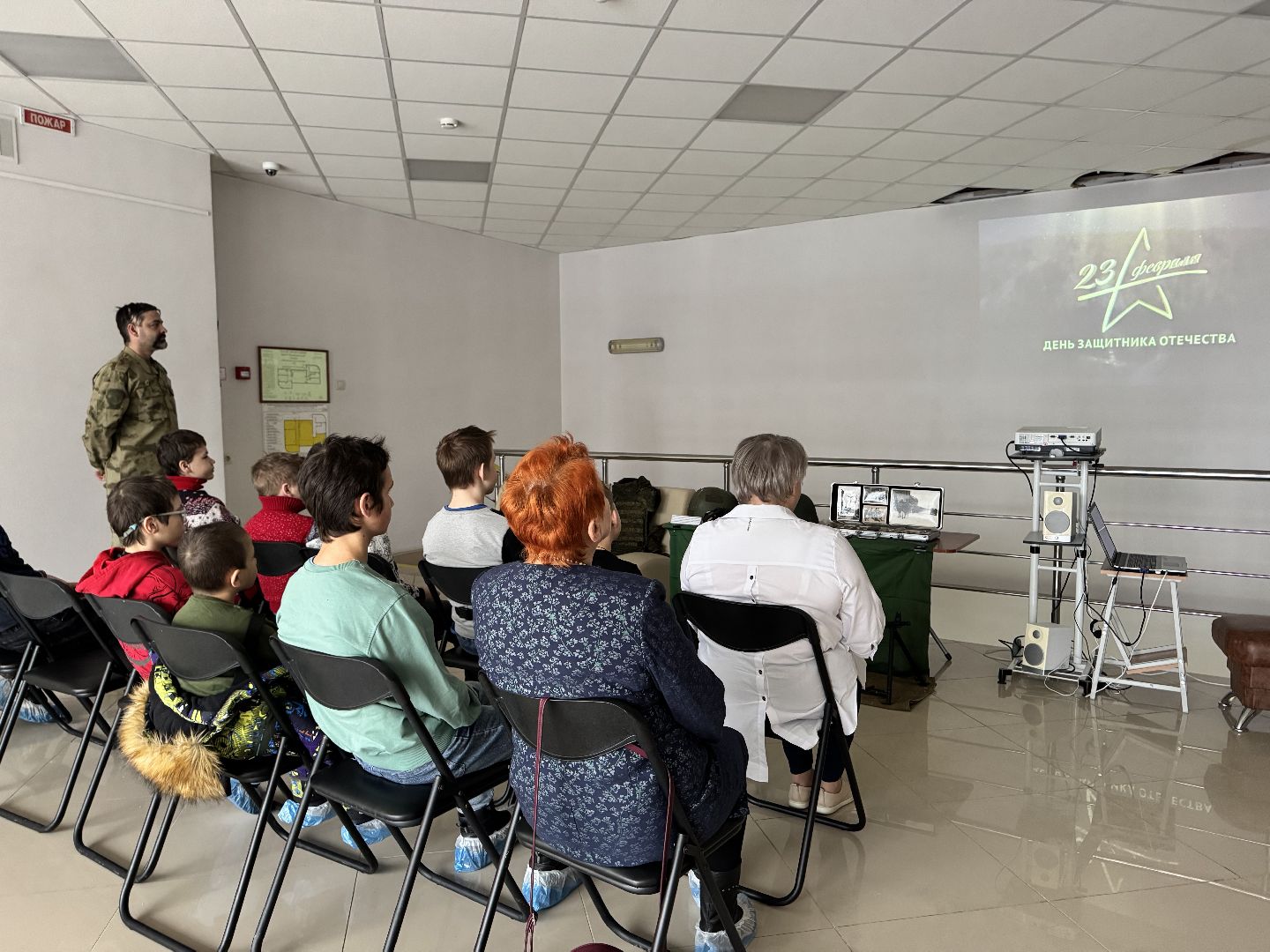 шаховская, сво, специальная военная операция, урок мужества, вертикалки,