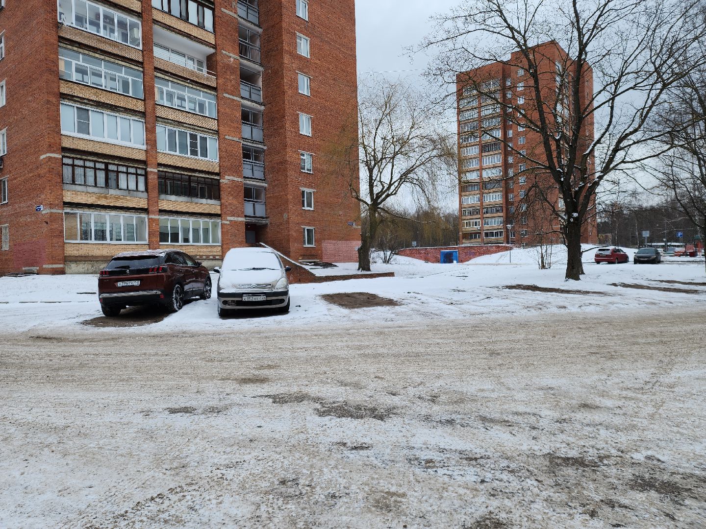 Черноголовка, Благоустройство двора, Парковки, вертикалки,