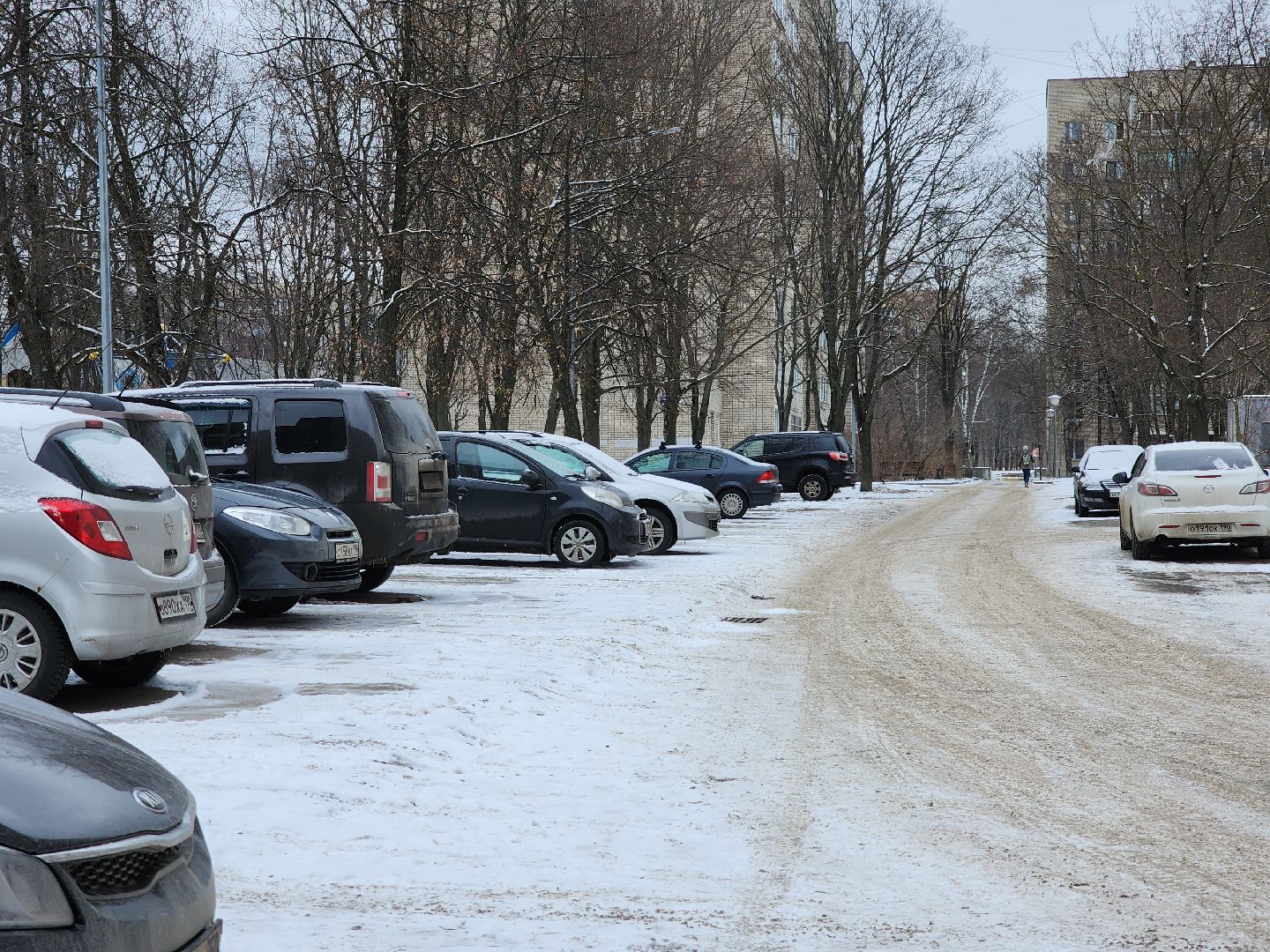 Черноголовка, Благоустройство двора, Парковки, вертикалки,