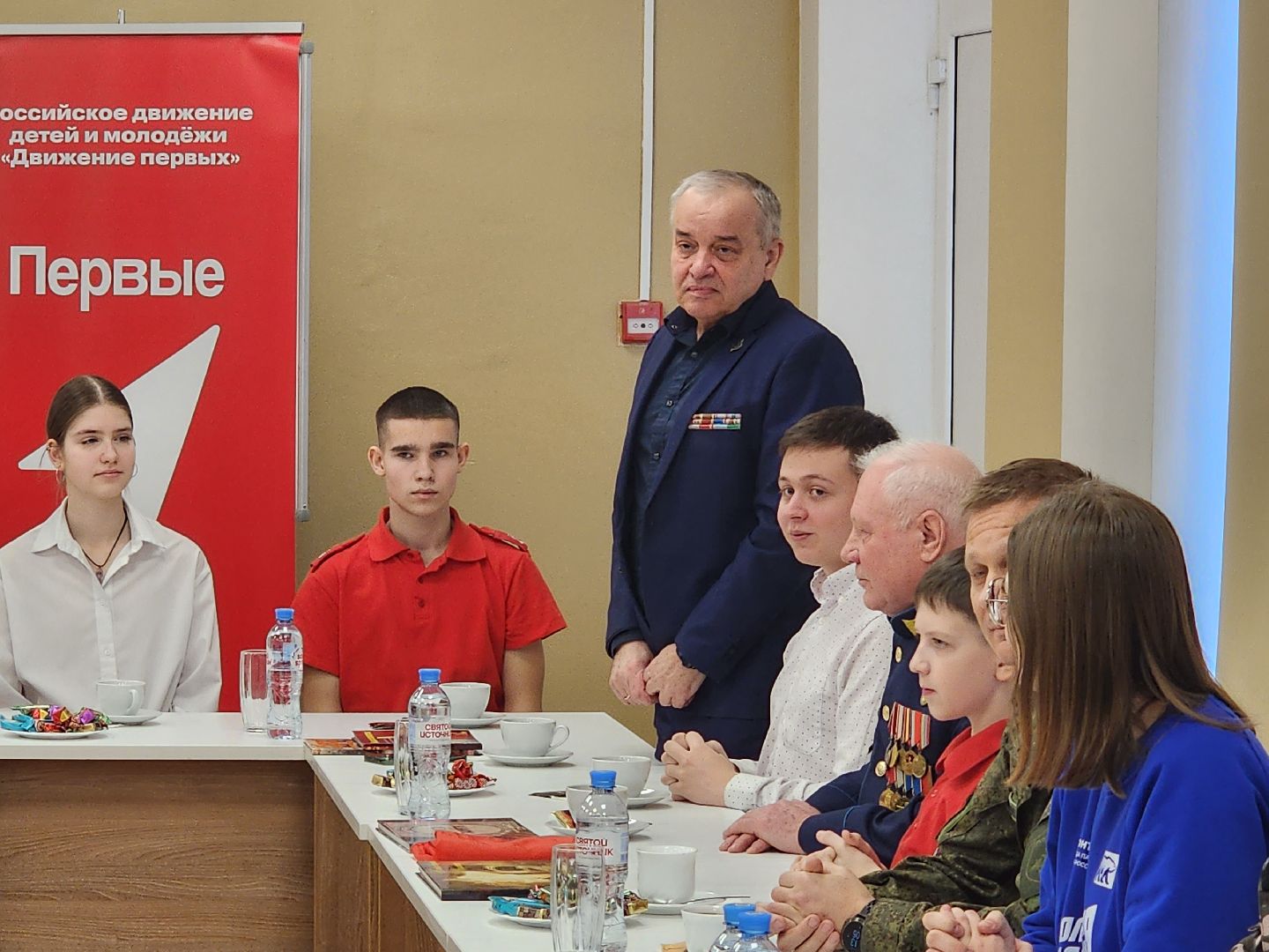 королёв, встреча, школьники, ветераны, память,