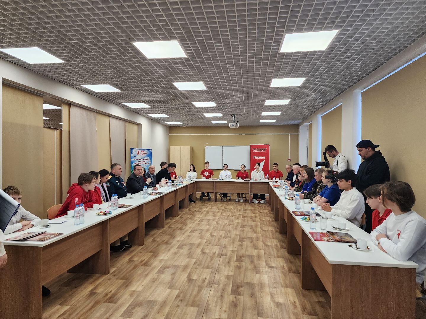 королёв, встреча, школьники, ветераны, память,