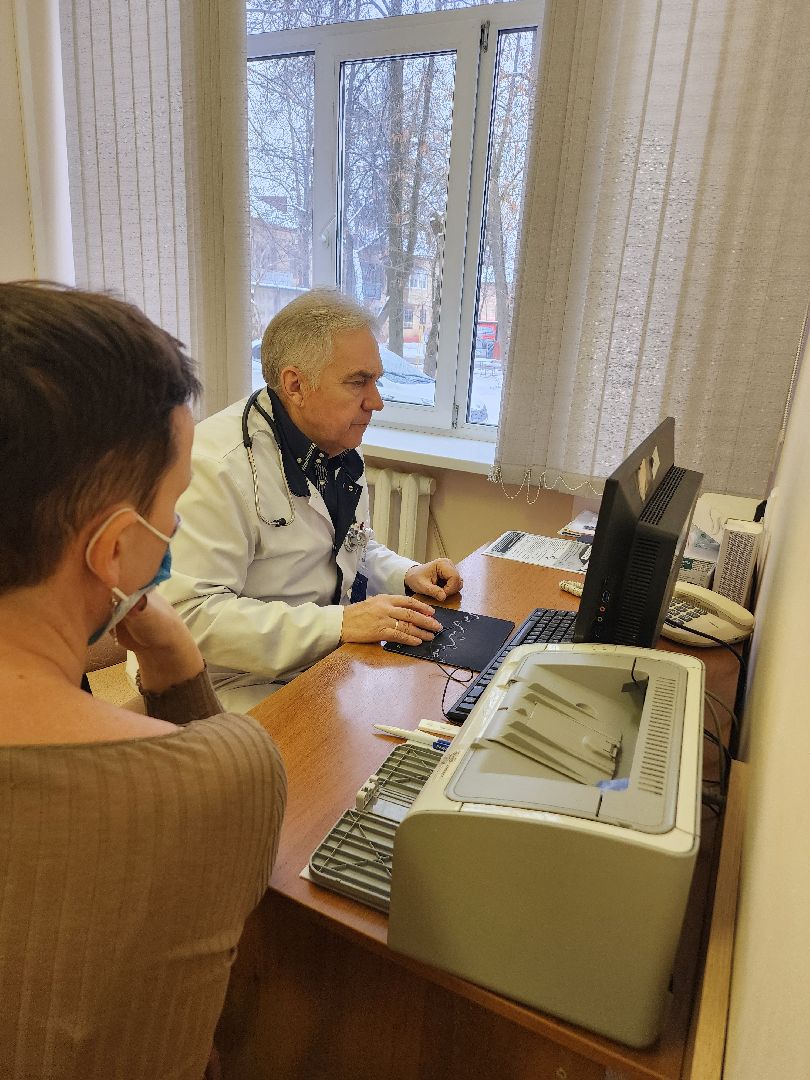 фрязино, врач - терапевт, медицина, ветеран труда,