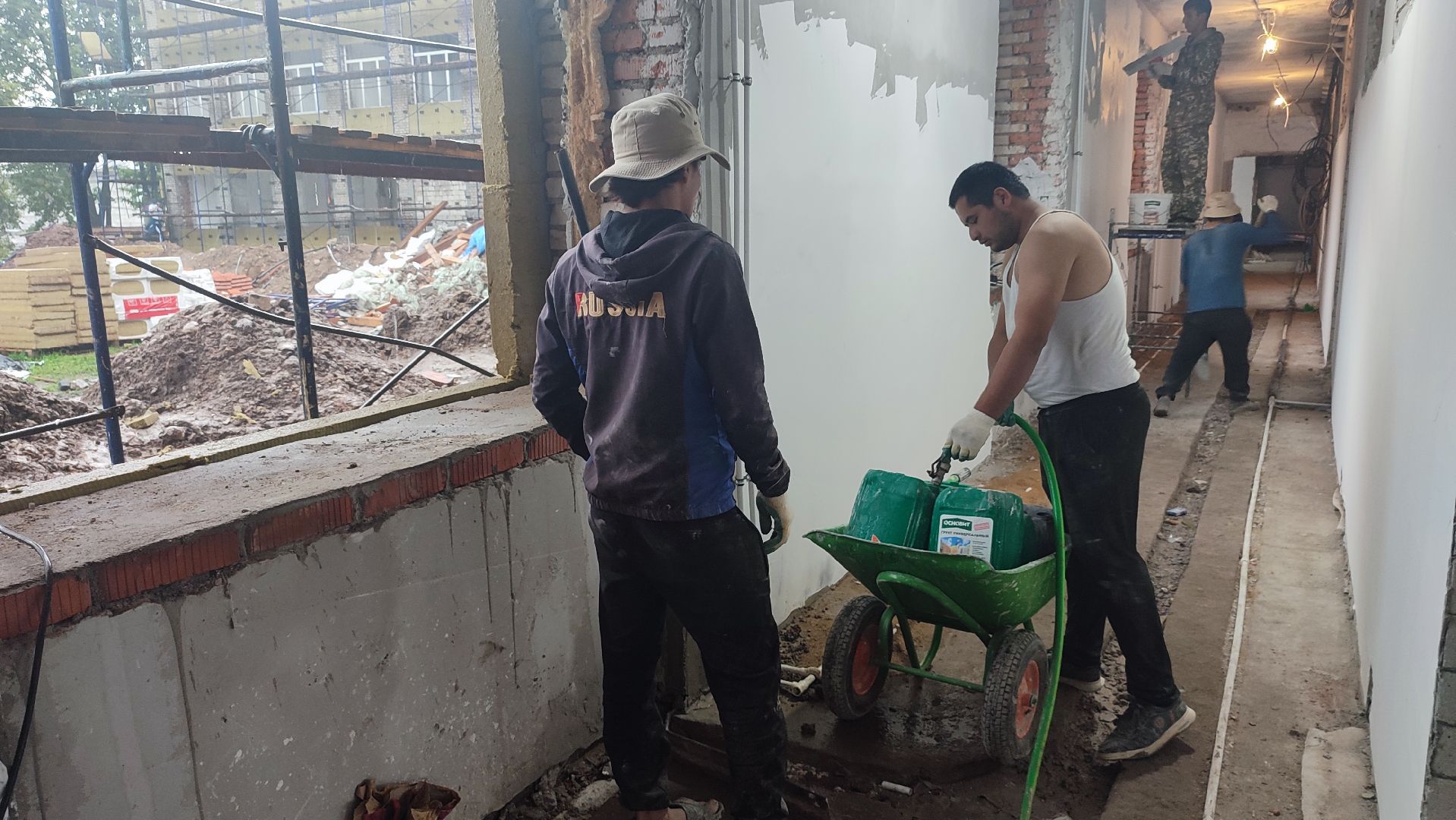 кашира, выездная администрация, капитальный ремонт, школа, вертикалки,