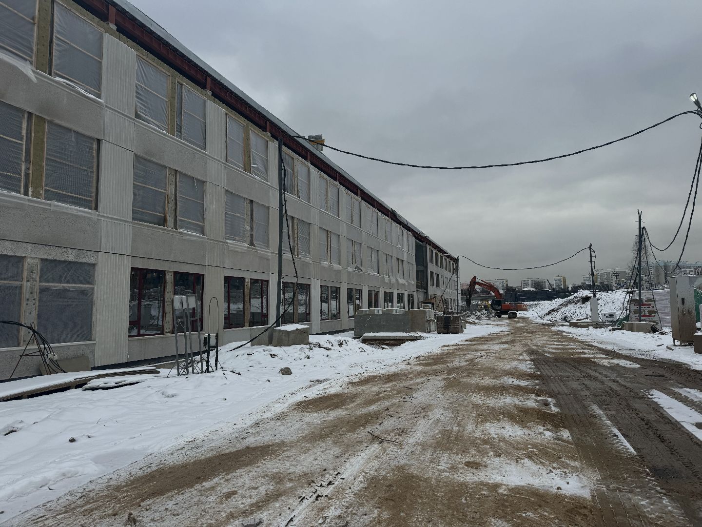 Строительство школы, Брусника, ЖК первый квартал, ленинский городской округ, вертикалки,