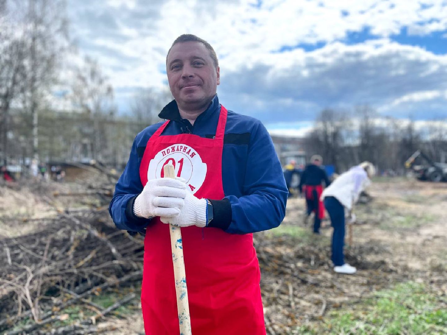 Сергиев Посад, Сергиево-Посадский городской округ, Благоустройство, Субботник, Уборка, Весна
