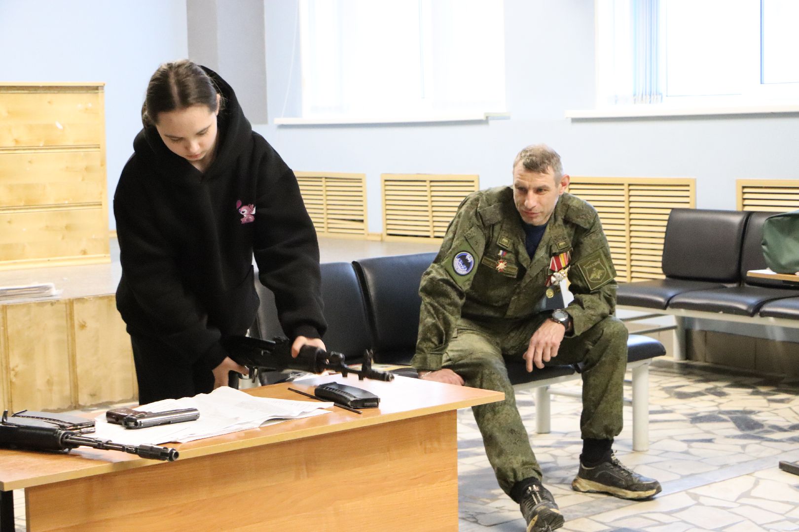 серебряные пруды, юнармейцы, клуб патриот, тактическая медицина, военная подготовка, день защитников отечества,