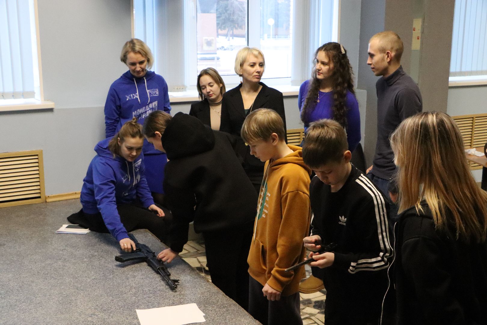 серебряные пруды, юнармейцы, клуб патриот, тактическая медицина, военная подготовка, день защитников отечества,