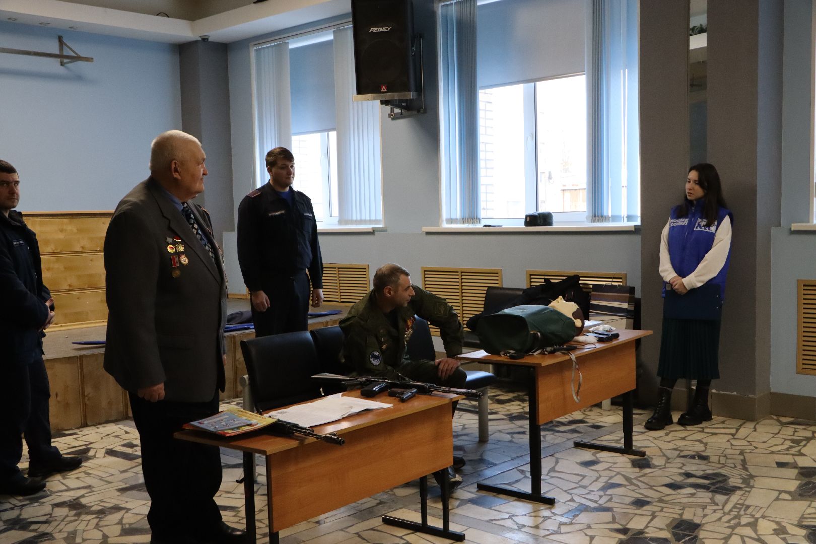 серебряные пруды, юнармейцы, клуб патриот, тактическая медицина, военная подготовка, день защитников отечества,