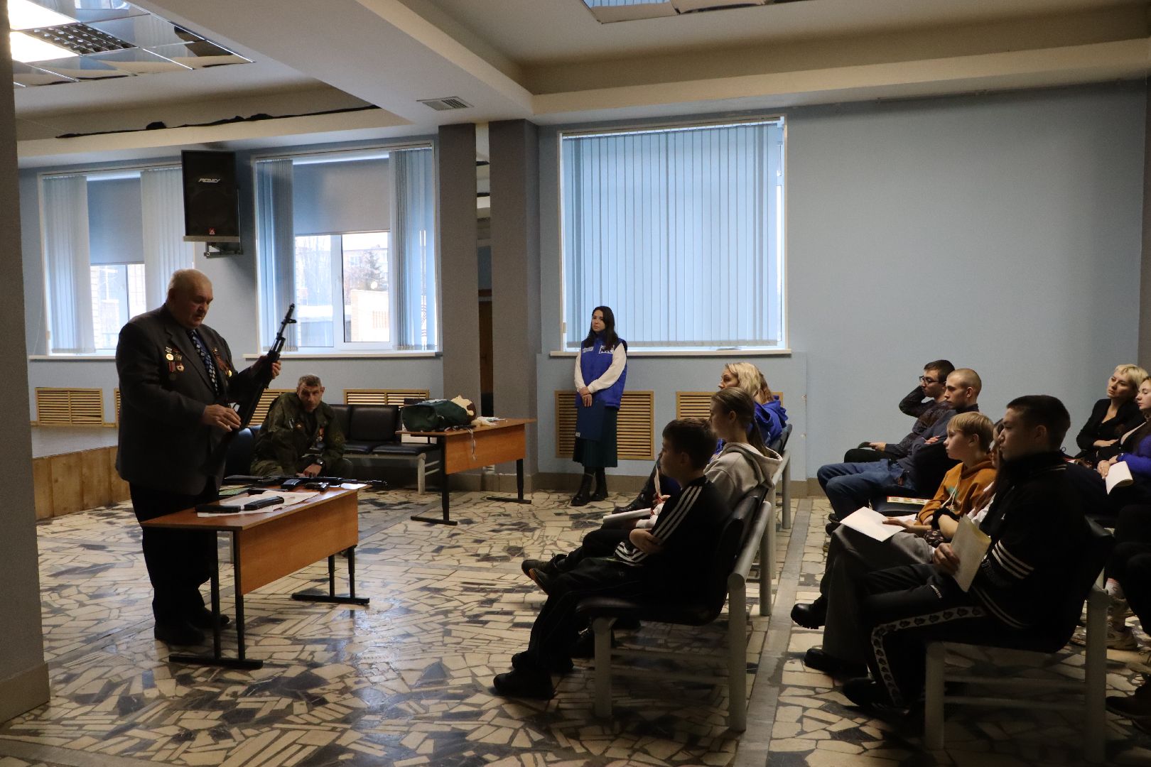 серебряные пруды, юнармейцы, клуб патриот, тактическая медицина, военная подготовка, день защитников отечества,