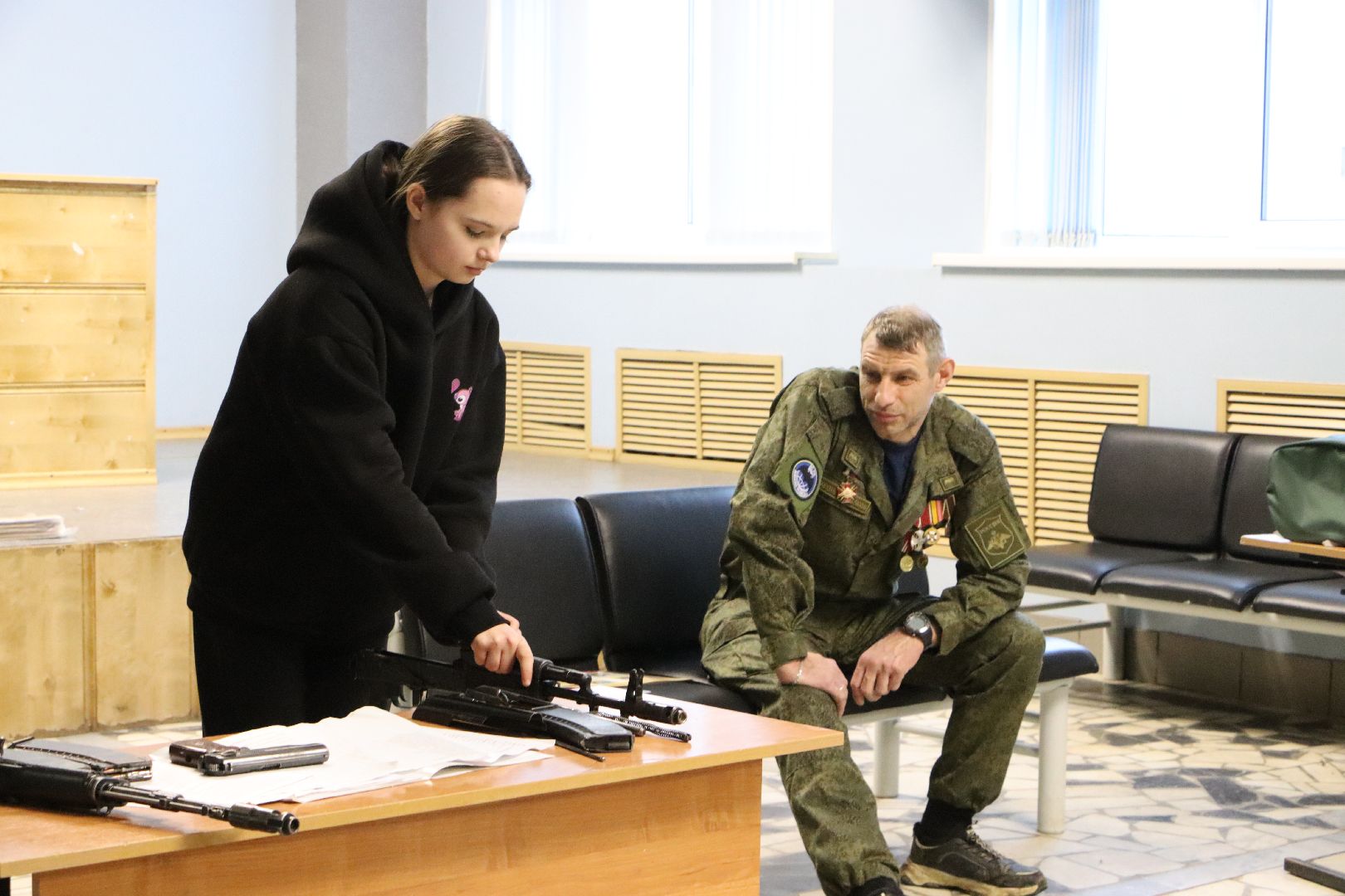 серебряные пруды, юнармейцы, клуб патриот, тактическая медицина, военная подготовка, день защитников отечества,