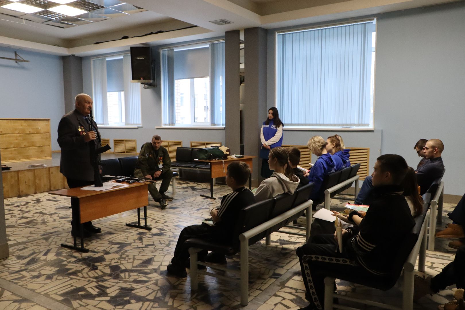 серебряные пруды, юнармейцы, клуб патриот, тактическая медицина, военная подготовка, день защитников отечества,