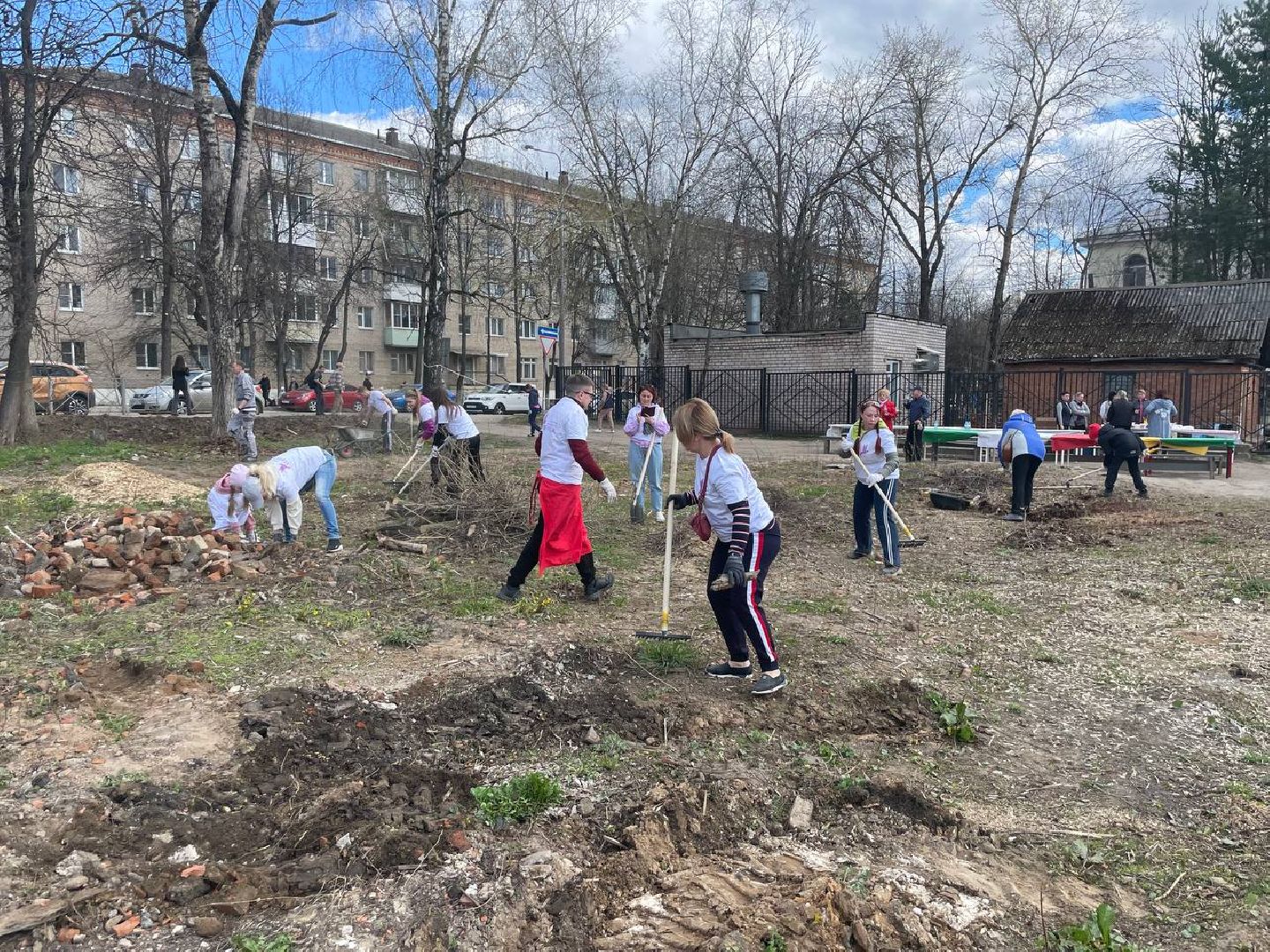Сергиев Посад, Сергиево-Посадский городской округ, Волонтеры ГТО, Молодежь, Субботник, Благоустройство, Активисты