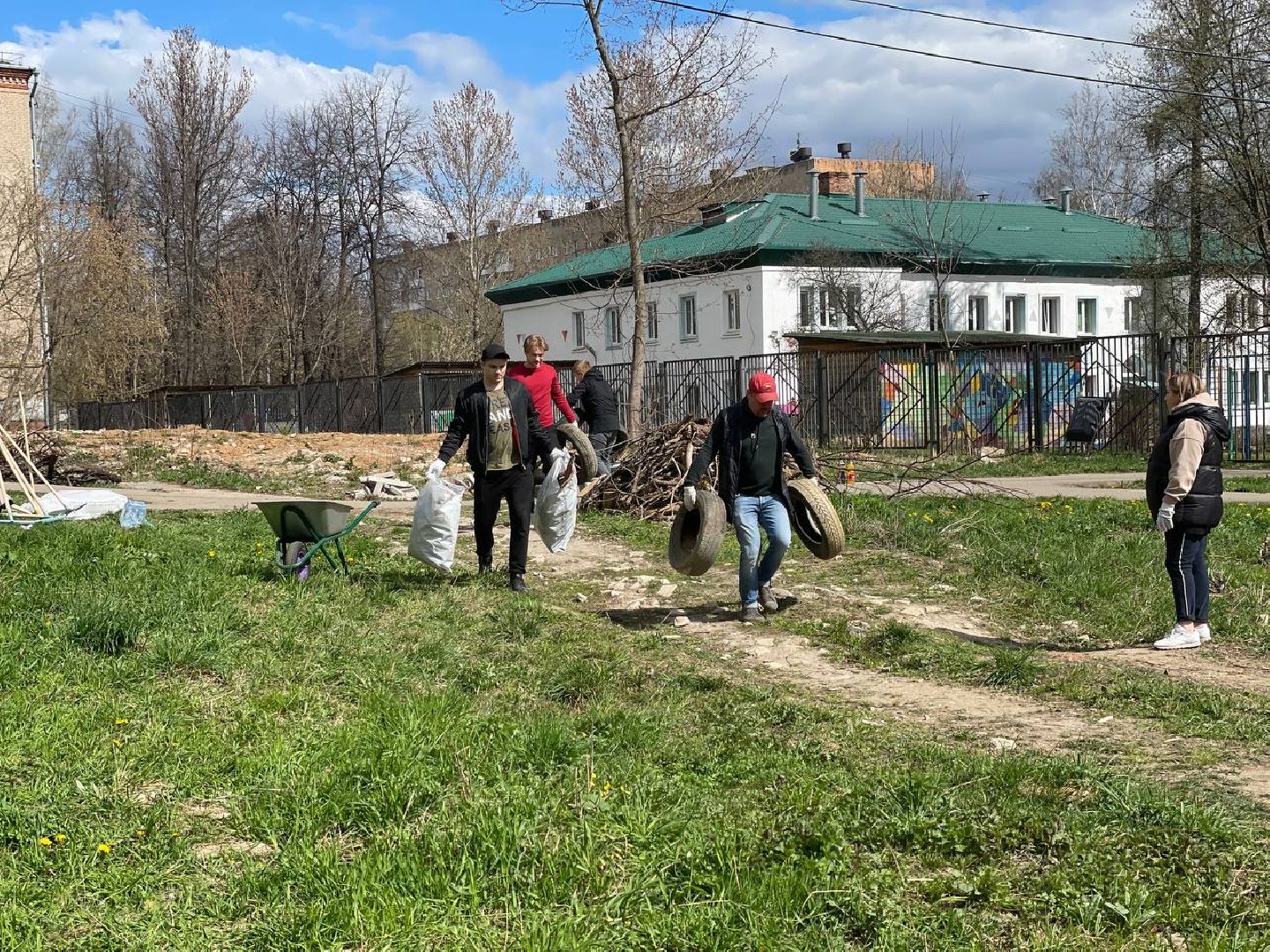 Сергиев Посад, Сергиево-Посадский городской округ, Волонтеры ГТО, Молодежь, Субботник, Благоустройство, Активисты