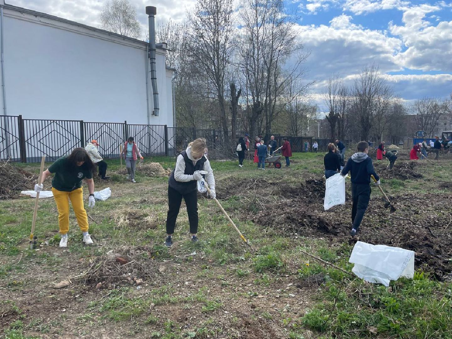 Сергиев Посад, Сергиево-Посадский городской округ, Волонтеры ГТО, Молодежь, Субботник, Благоустройство, Активисты