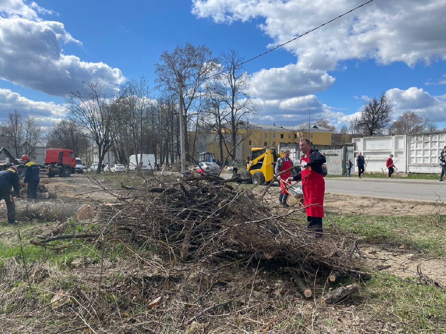 Сергиев Посад, Сергиево-Посадский городской округ, Волонтеры ГТО, Молодежь, Субботник, Благоустройство, Активисты