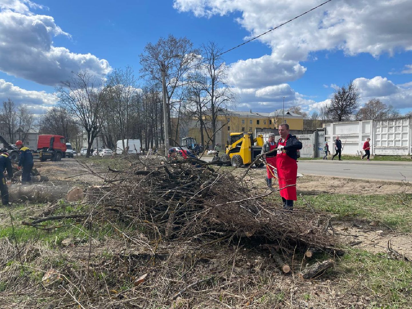 Сергиев Посад, Сергиево-Посадский городской округ, Волонтеры ГТО, Молодежь, Субботник, Благоустройство, Активисты