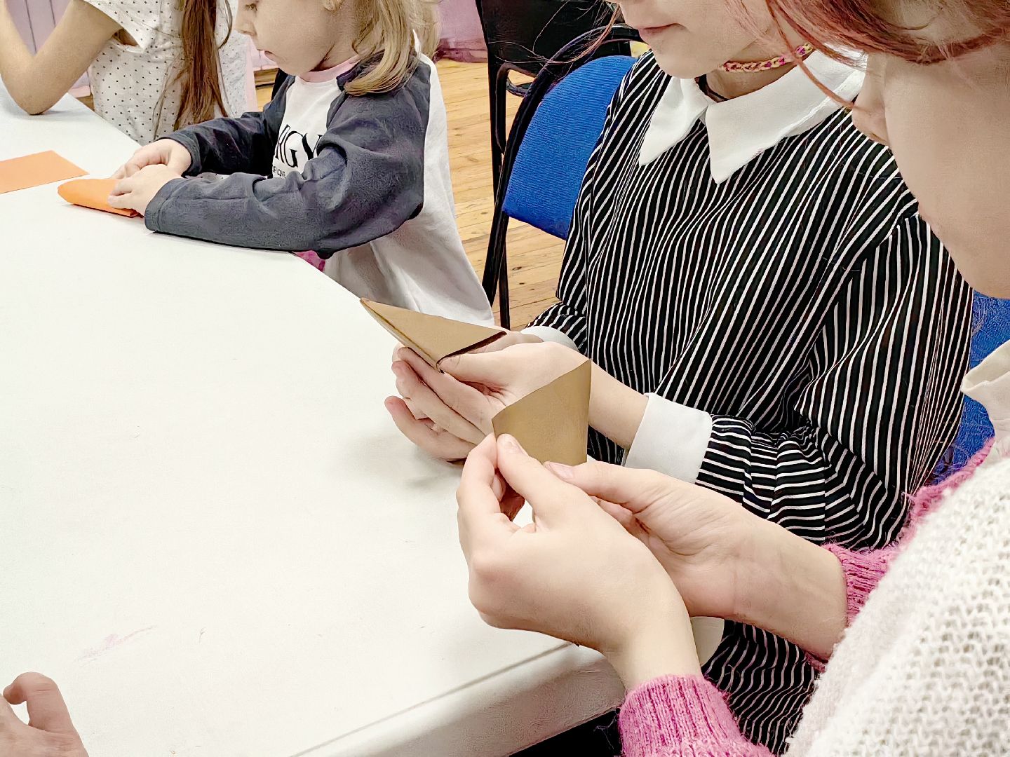 оригами, мастер-класс, дети, животные, питомцы, вертикалки,