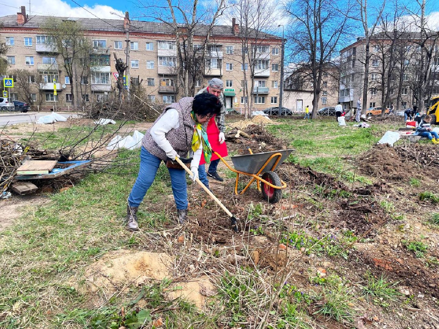 Сергиев Посад, Сергиево-Посадский городской округ, Субботник, Депутаты, Общественная палата, Уборка, Инициатива, Всероссийский субботник