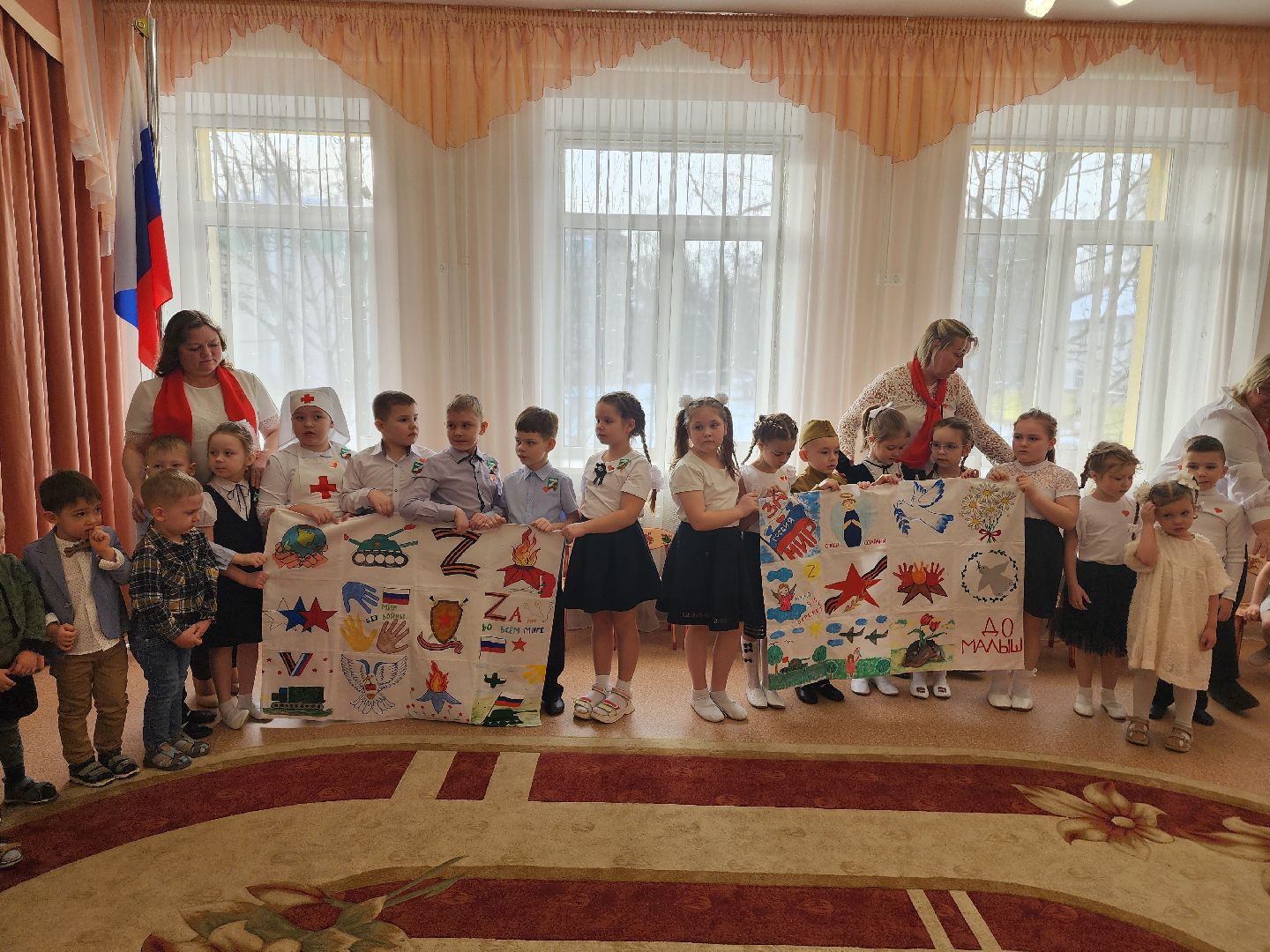 красноармейск, городской округ пушкинский, дошкольники, помощь сво, день защитника отечества, вертикалки,