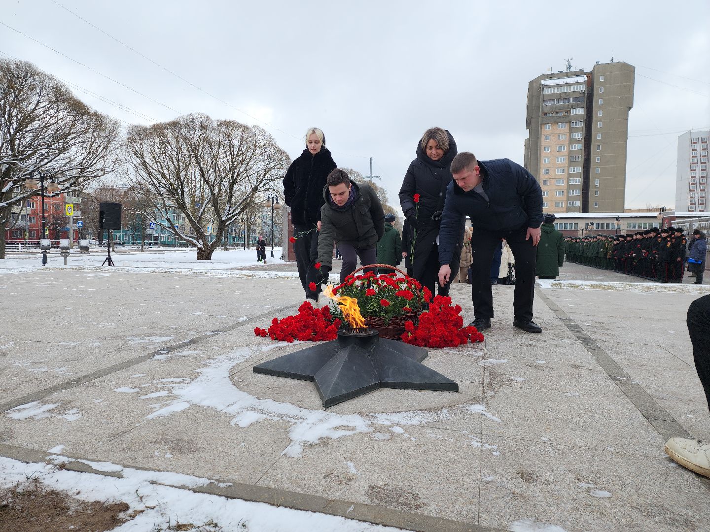 серпухов, подмосковье, возложение цветов, кадет,