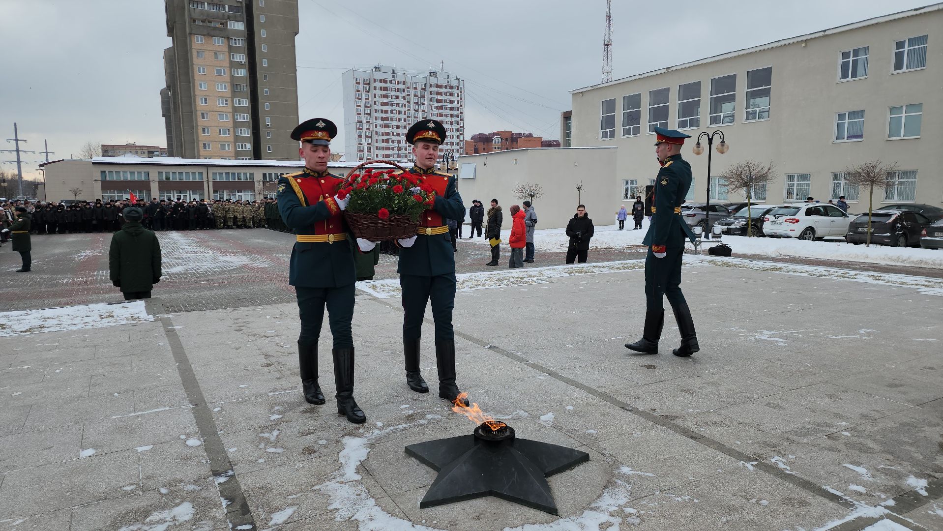 серпухов, подмосковье, возложение цветов, кадет,