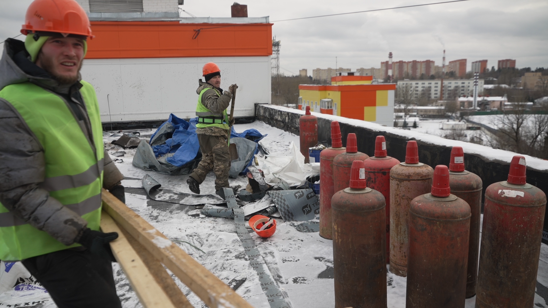 вертикалки, ремонт кровли, ФКР МО, кровля мкд ремонт, Власиха капремонт домов,