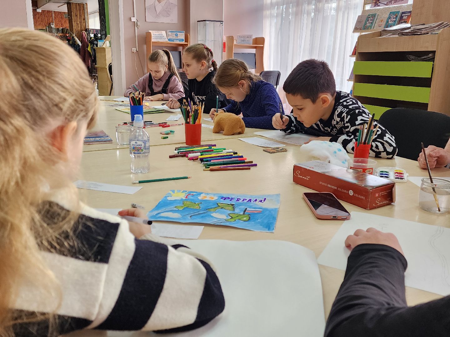 вертикалки, луховицы, 23 февраля, письмо солдату, библиотека,