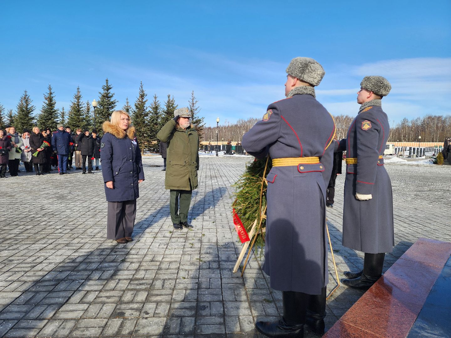 возложение цветов, мытищи, память, герои,
