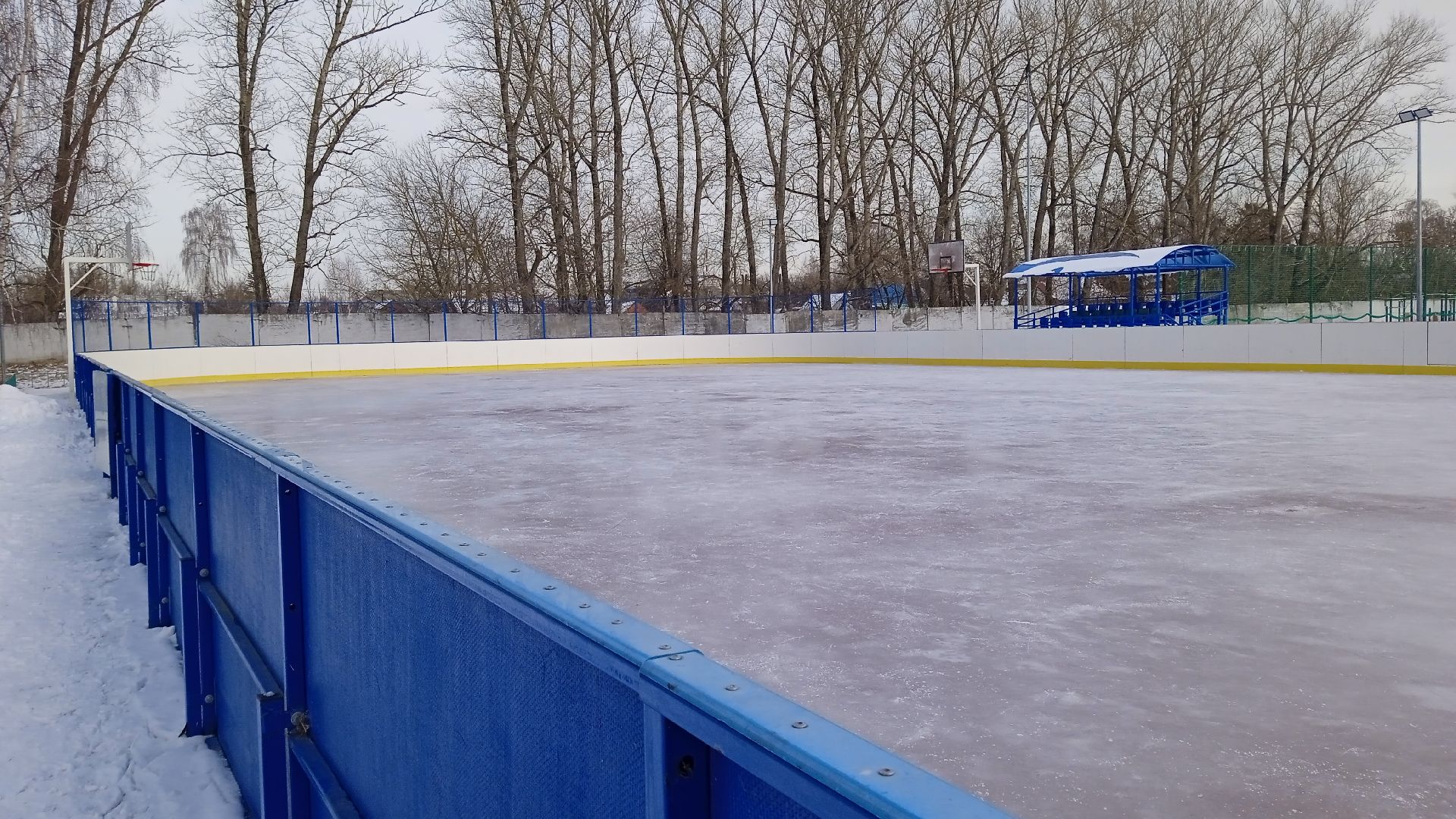 Коломна, катание на коньках, каток,