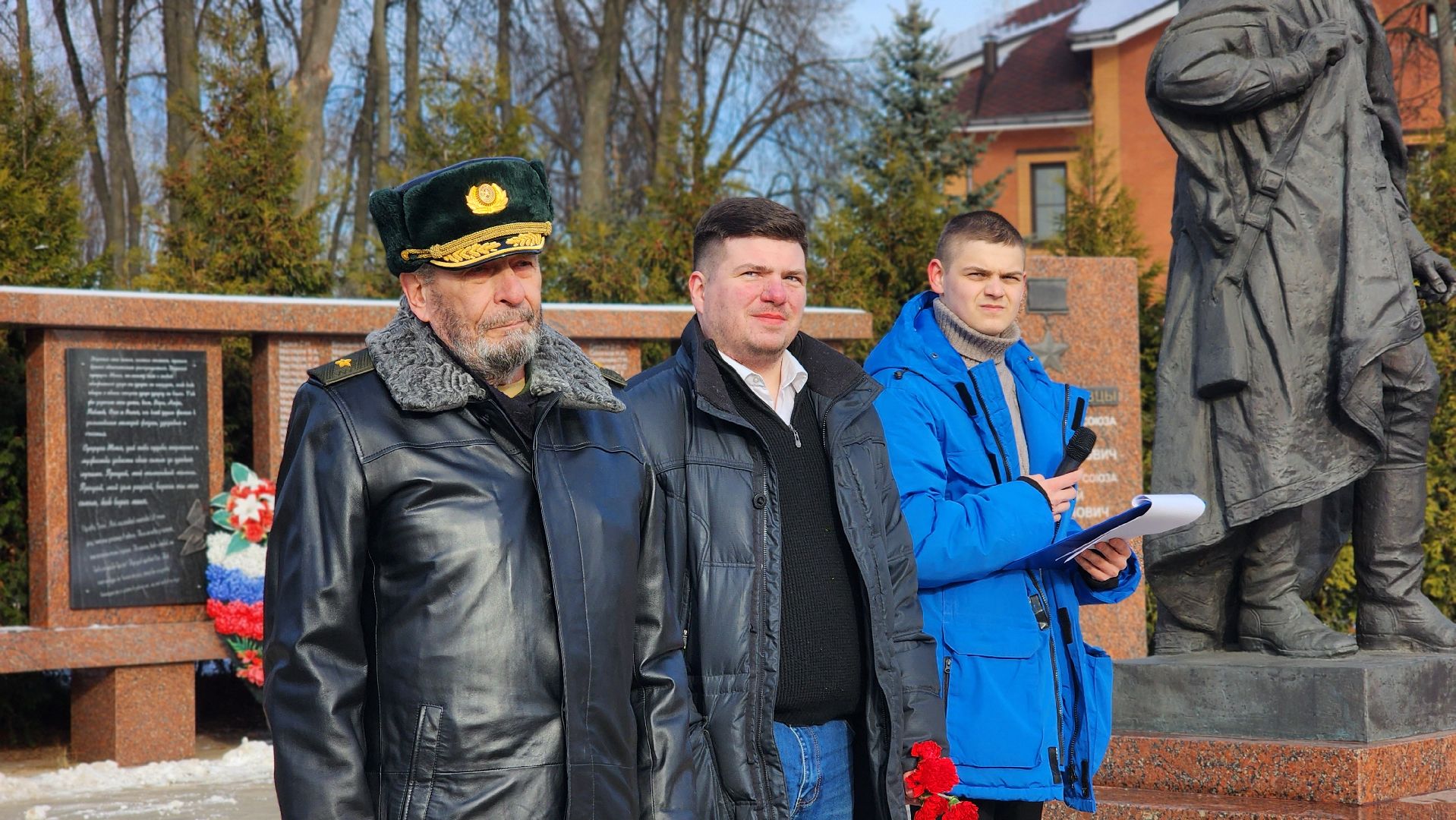 волонтеры, молодежь, День защитника Отечества, Лосино-Петровский,