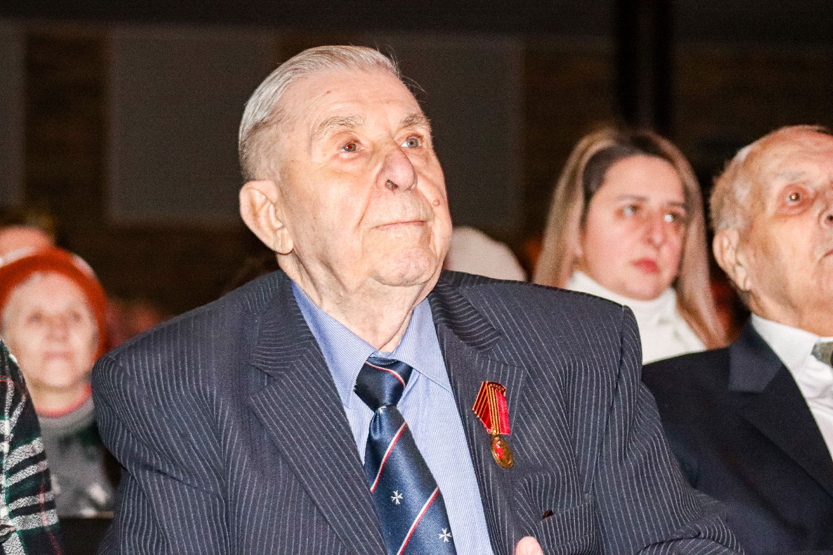 Клин, общество, ветераны, ВОВ, 80 лет победе, медали, вертикалки,