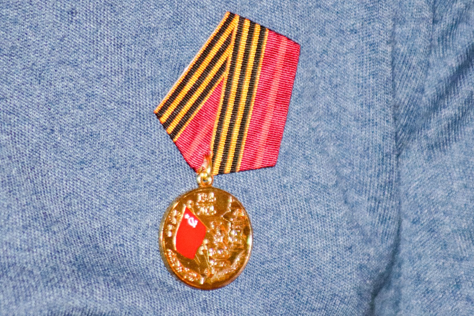 Клин, общество, ветераны, ВОВ, 80 лет победе, медали, вертикалки,