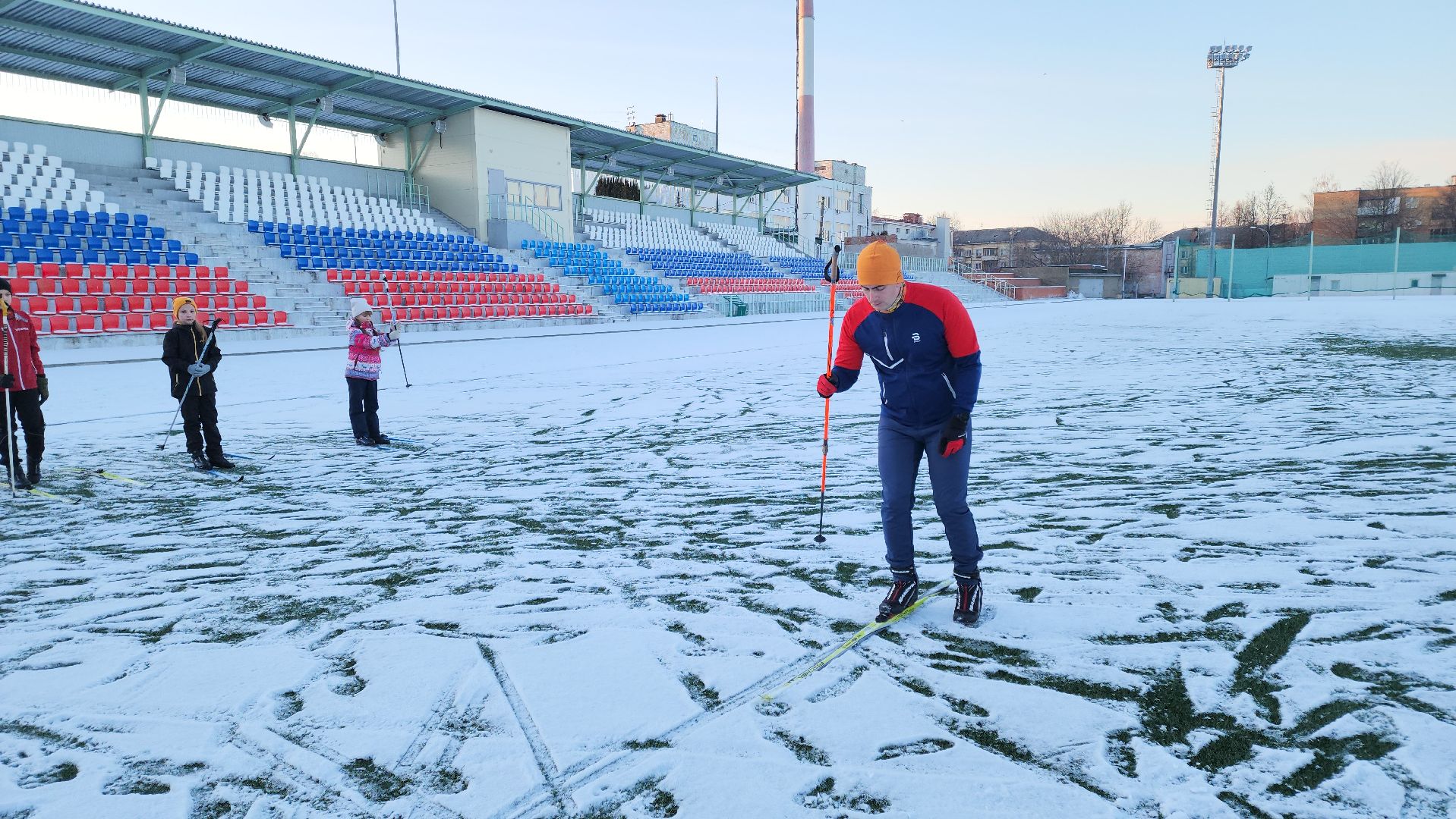 кашира, спорт, лыжные гонки, лыжи, спортклуб, вертикалки,