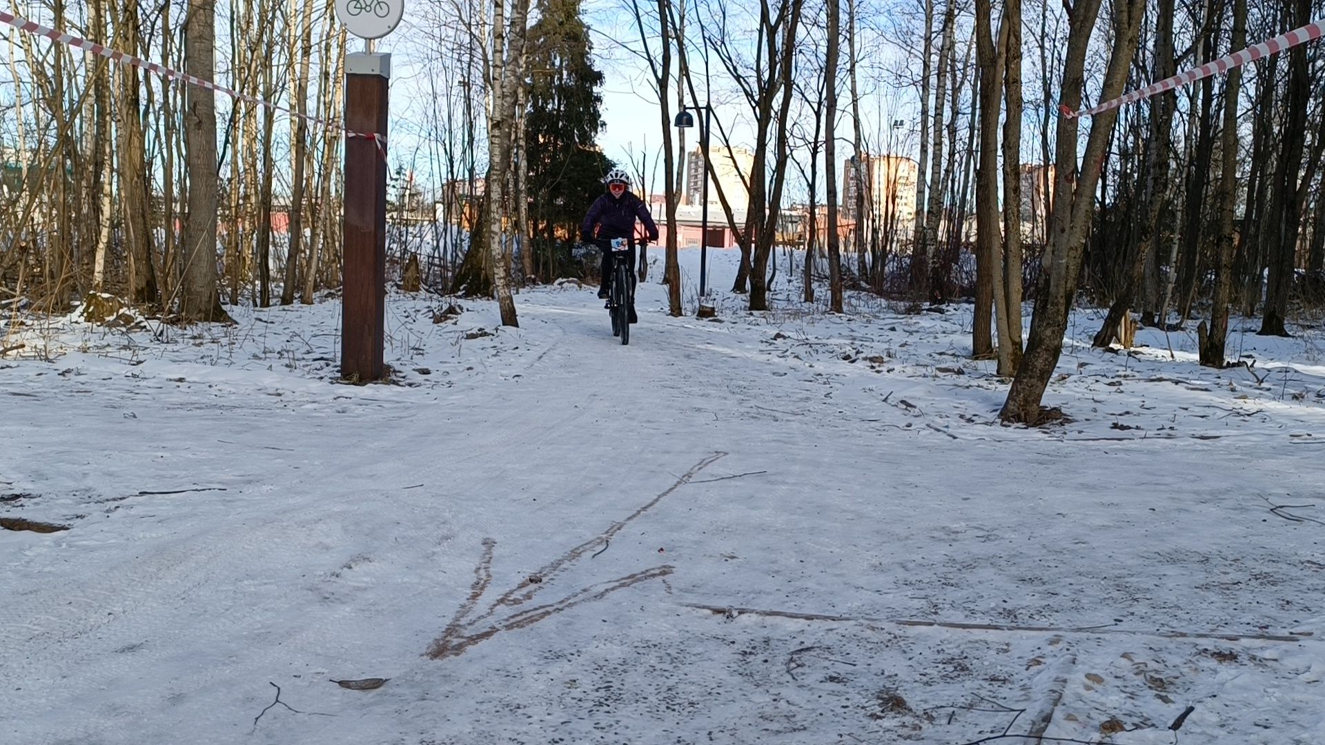 велогонка, лобня, велосипед, спорт, зима в подмосковье, вертикалки,