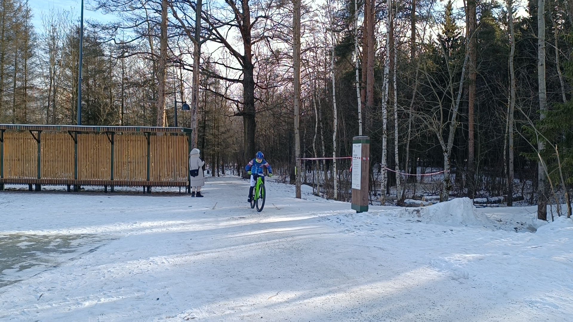 велогонка, лобня, велосипед, спорт, зима в подмосковье, вертикалки,