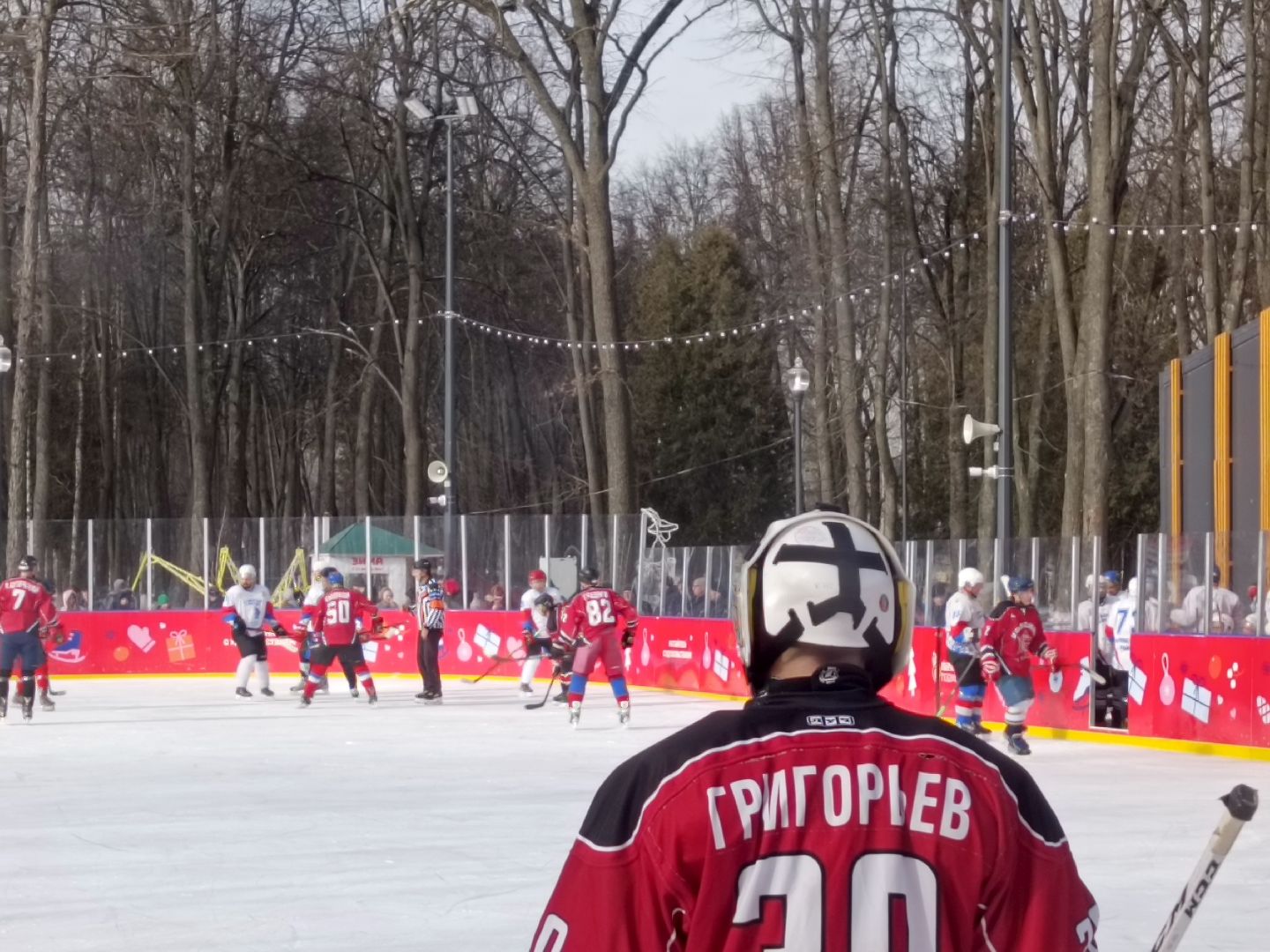 Коломна, хоккей, товарищеский матч, 23 февраля,