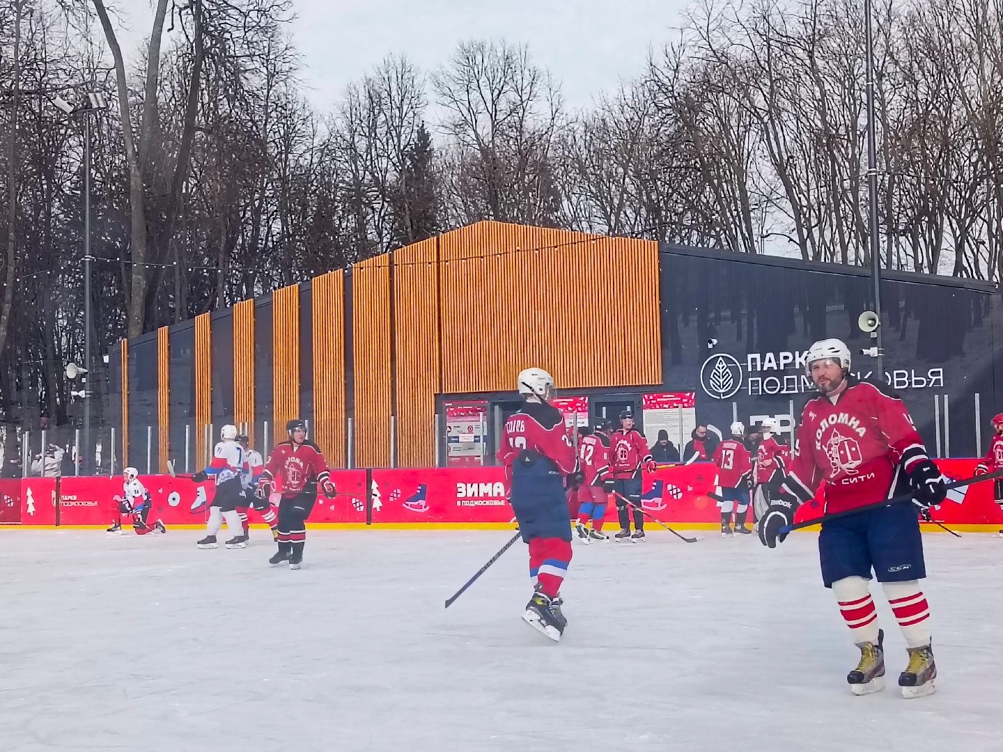 Коломна, хоккей, товарищеский матч, 23 февраля,