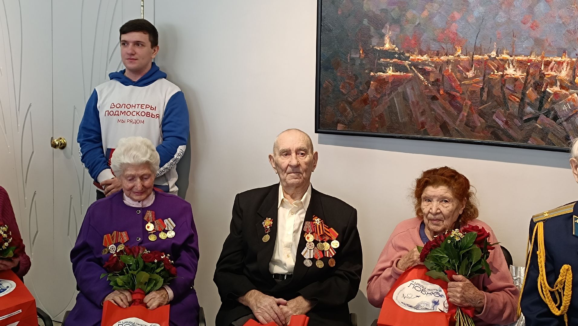 лобня, великая отечественная война, ветеран, вертикалки,