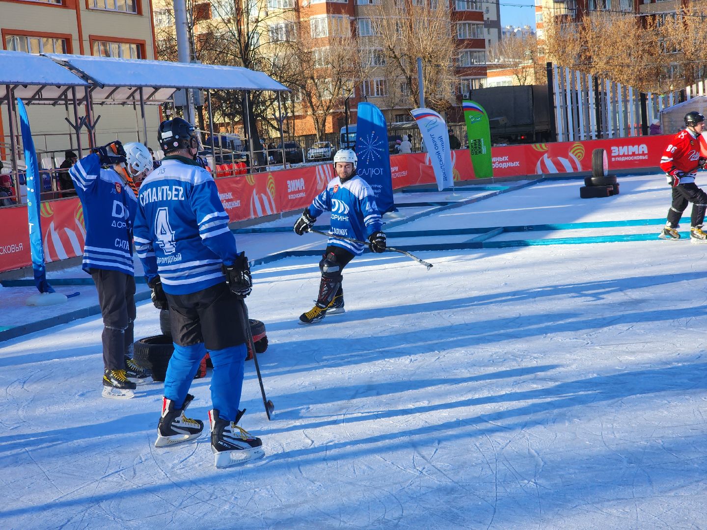 долгопрудный, понд-хоккей, 23 февраля, путилково, красногорск, мфти, шайба, хоккеисты, вертикалки,