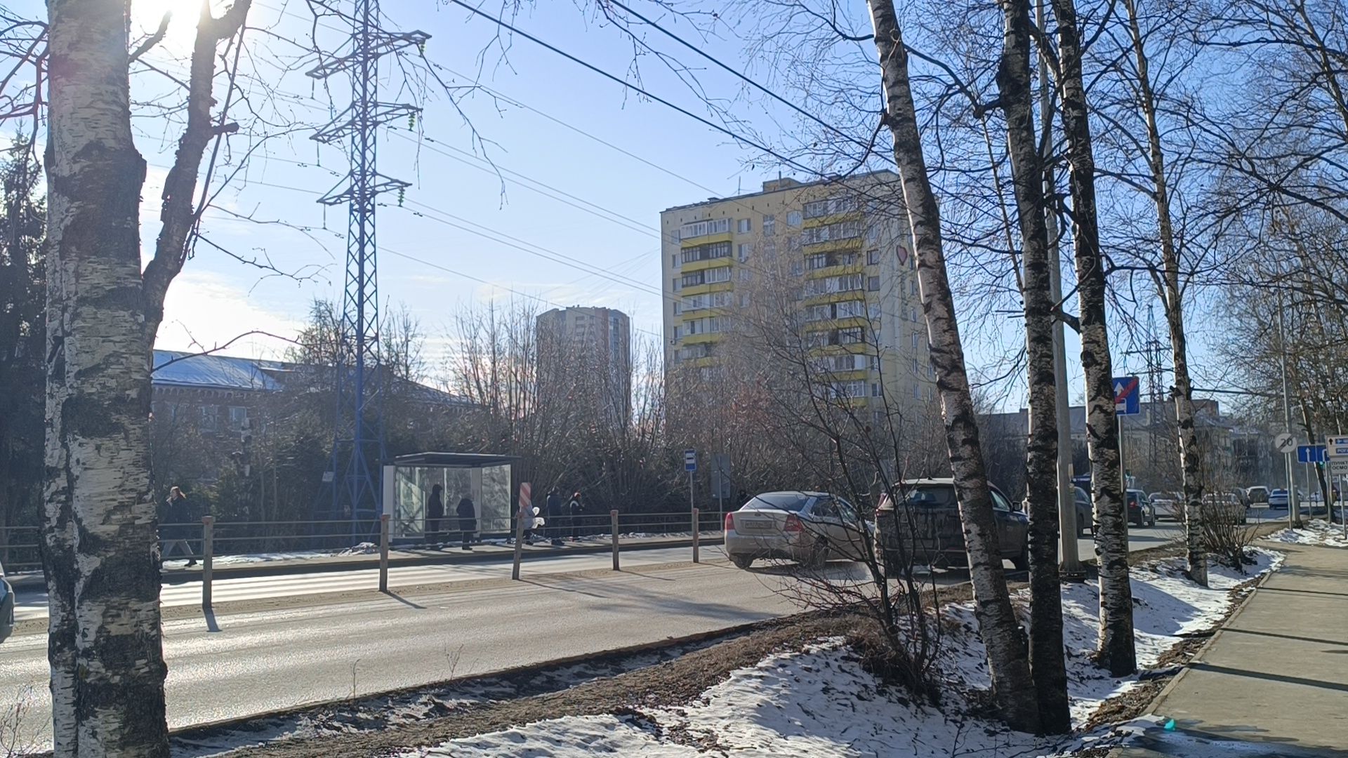 транспорт, остановка, лобня, вертикалки,