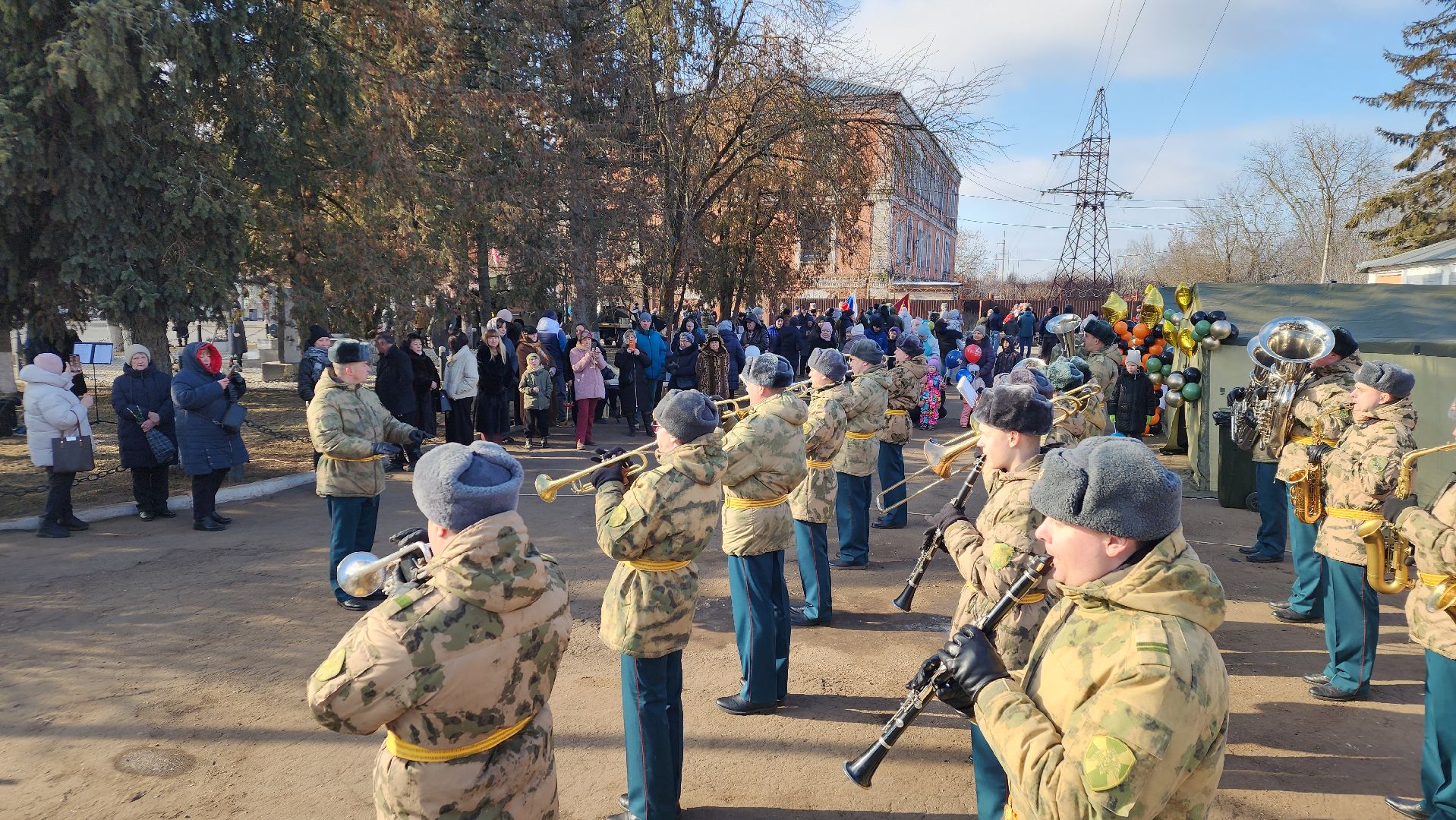 День защитника Отечества, Лосино-Петровский,