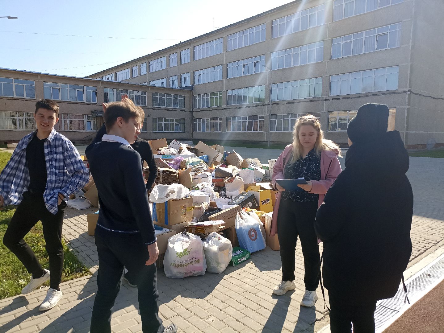 Серпухов, Подмосковье, макулатура, экология, школьники