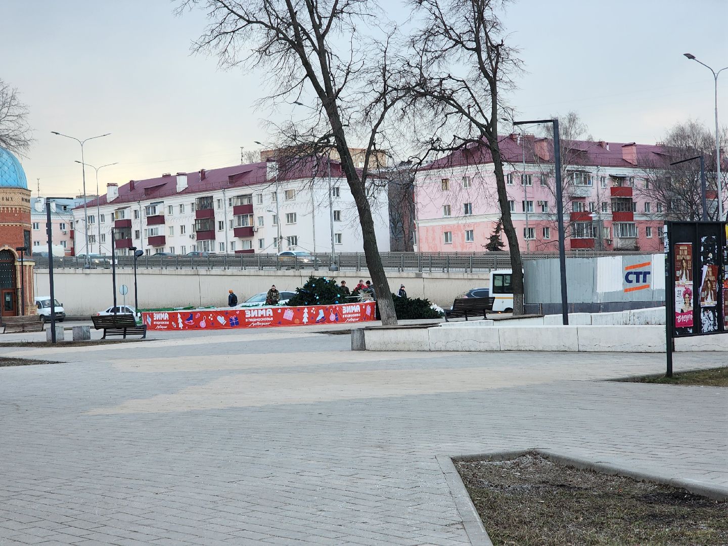 новый год, елки, благоустройство,