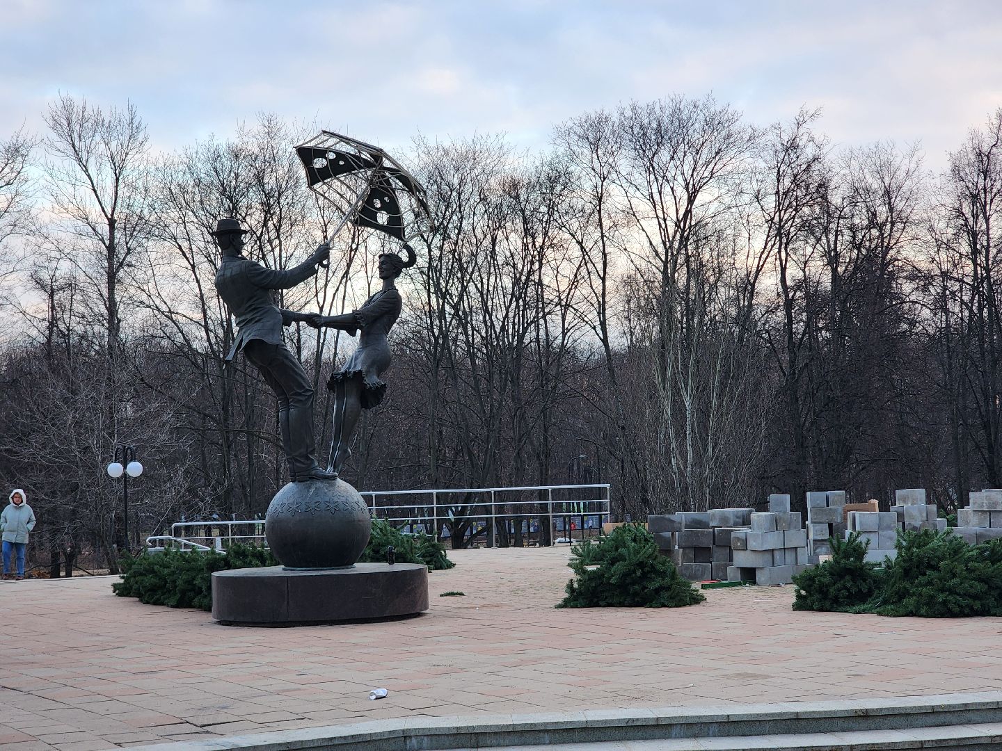 новый год, елки, благоустройство,