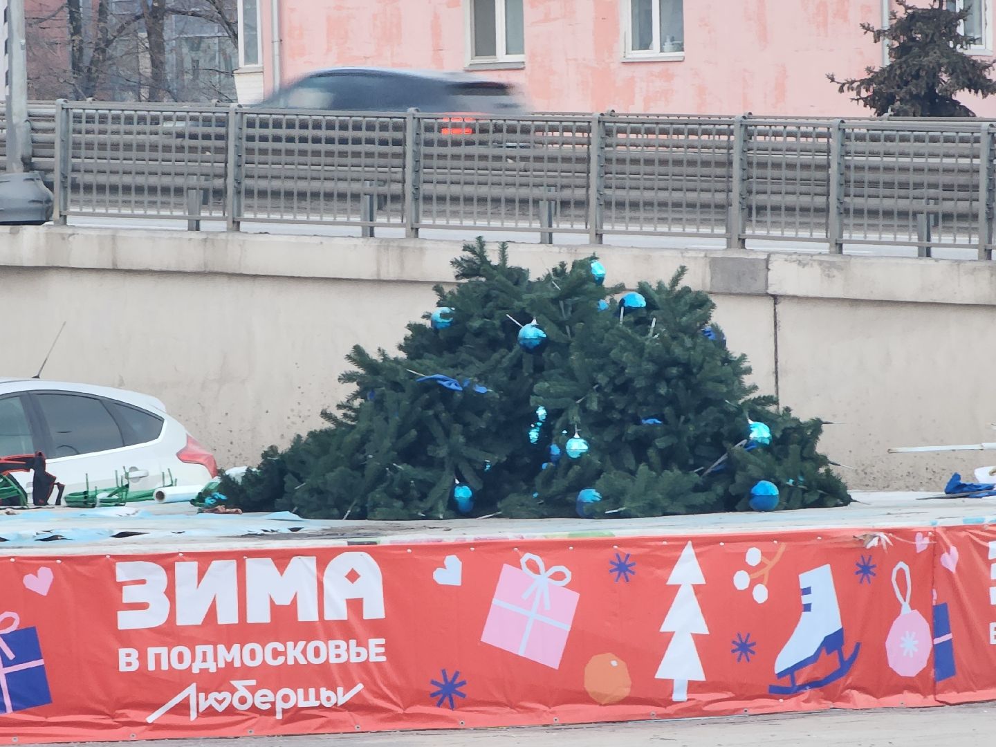 новый год, елки, благоустройство,