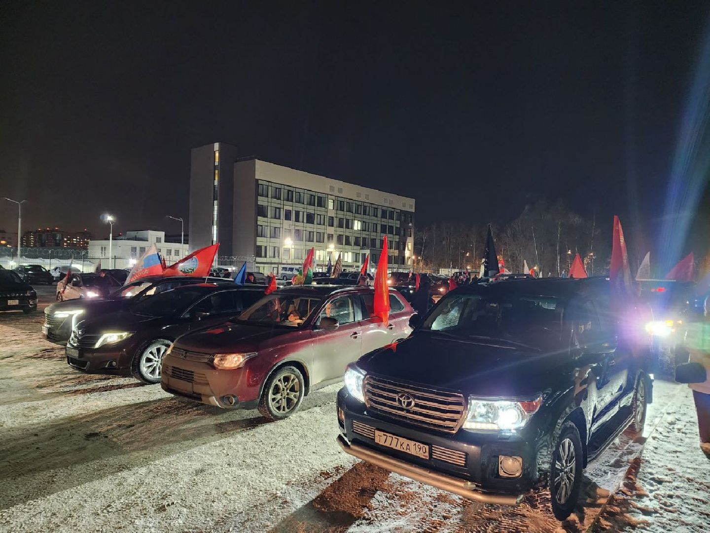 солнечногорск, автопробег, жители, победа, автомобили, вертикалка,