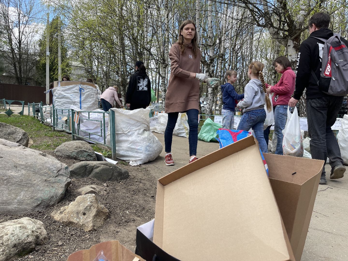Одинцово, Лесной Городок, экология, раздельный сбор, утилизация, переработка, акция,
